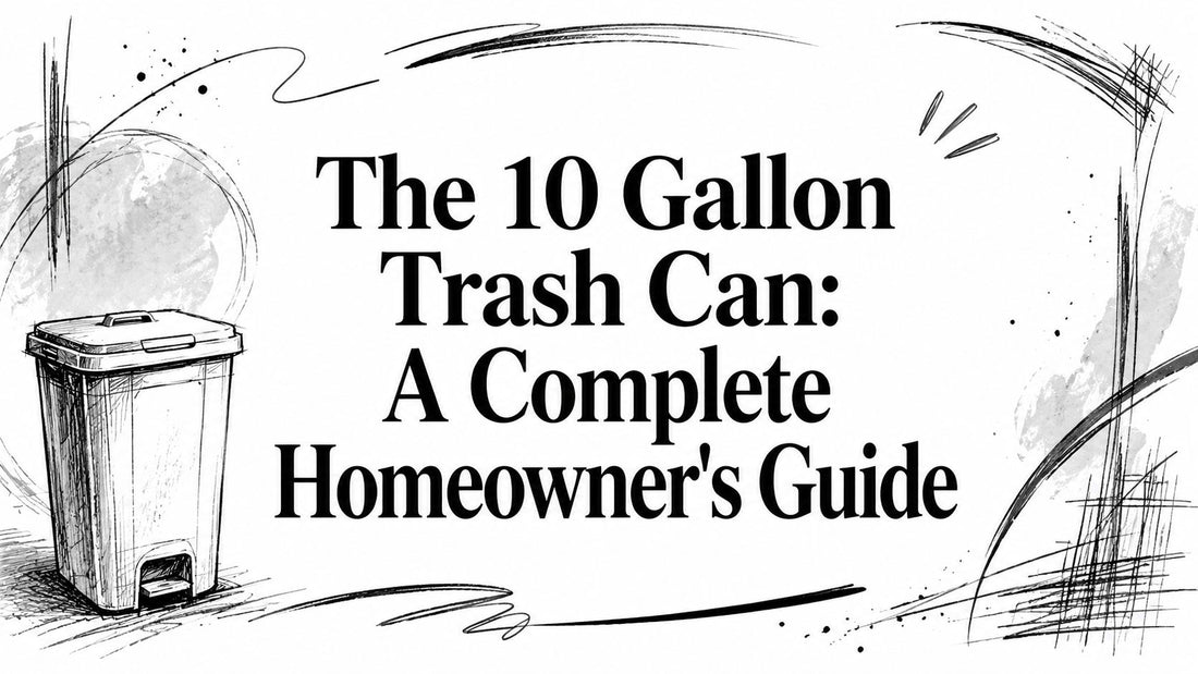 The 10 Gallon Trash Can: A Complete Homeowner's Guide