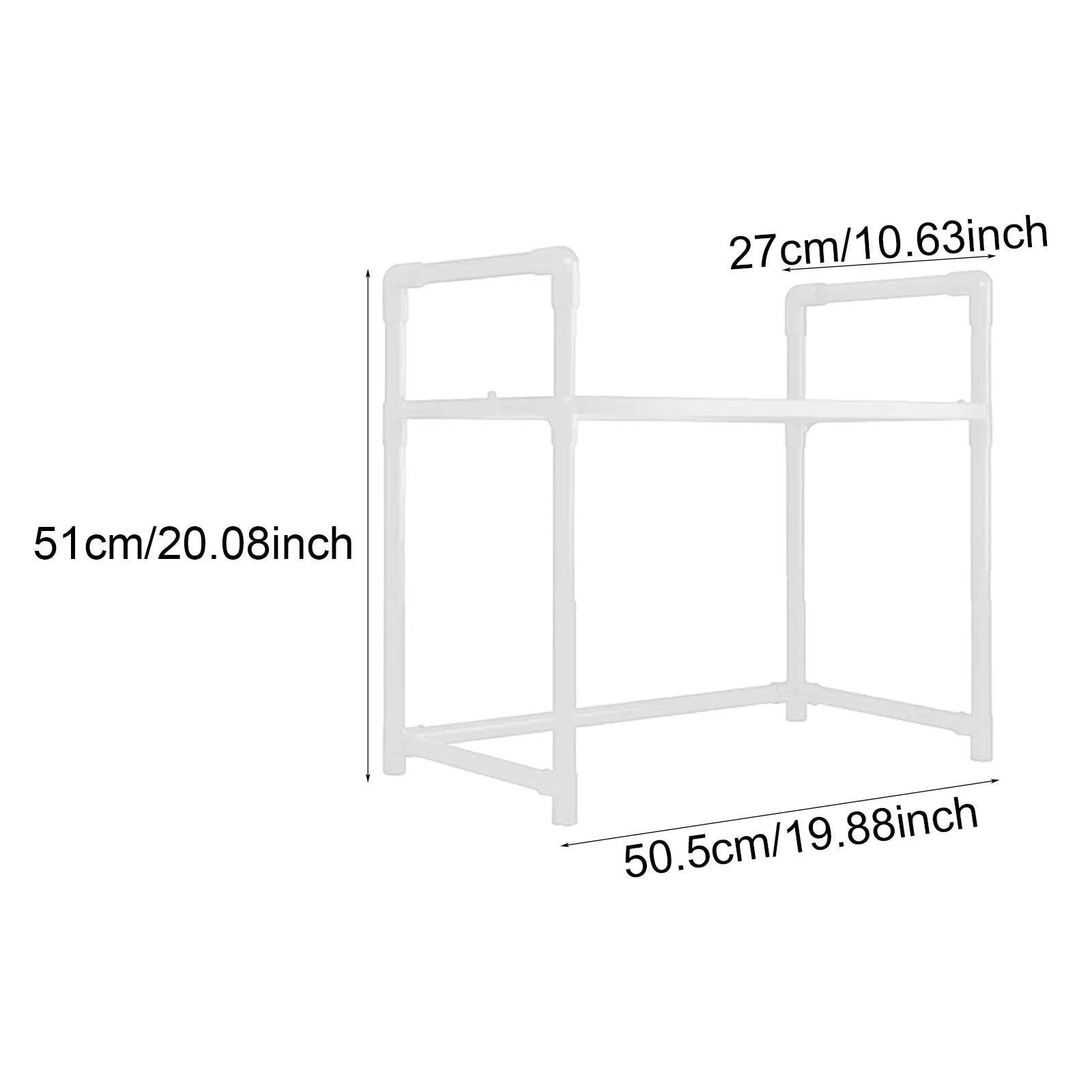 Microwave Oven Storage Rack