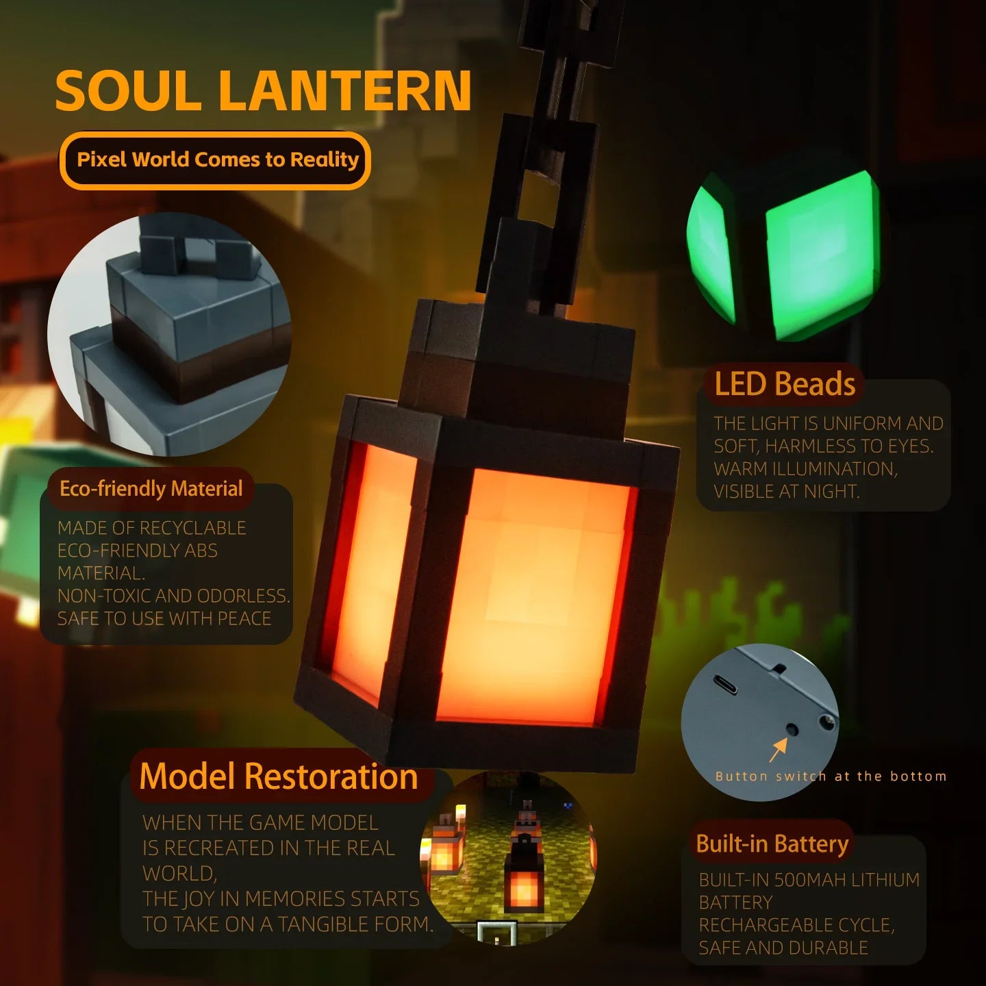 Colorful Glow Mood Lantern