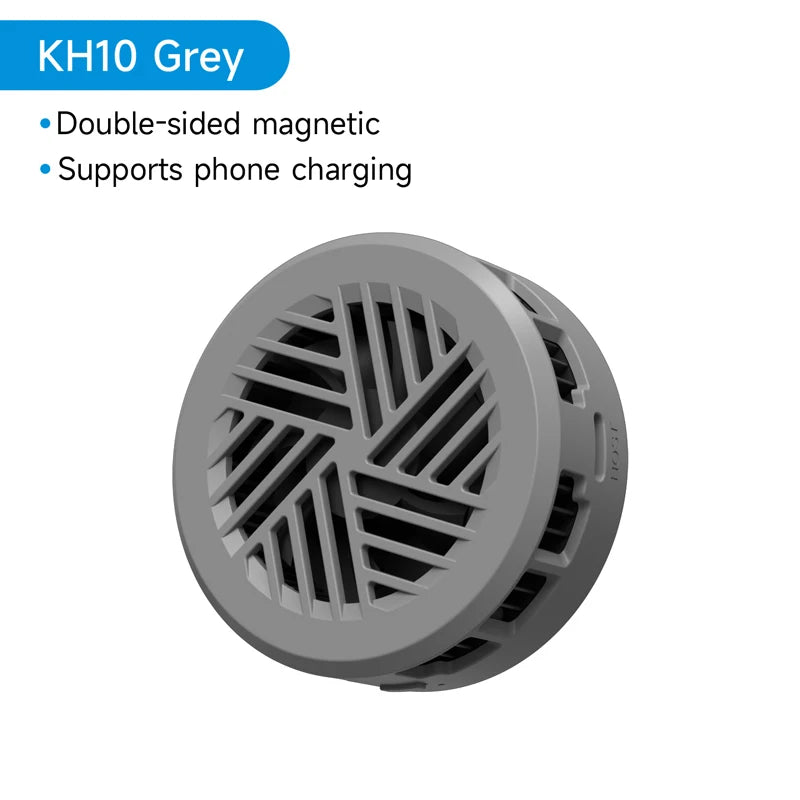 Hagibis Magnetic Cell Phone Cooler Universal Cooling Fan Portable Mobile Phone Radiator for iPhone 17 Pro Gaming Live Streaming