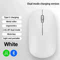 Lenovo Wireless Bluetooth Mouse 2.4G Dual Mode Type-C Charging Silent Ergonomic Portable Laptop Office Gaming Universal Mouse