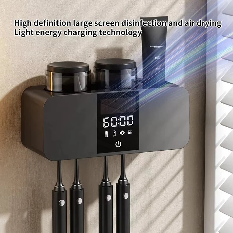 Wall-Mounted UV Toothbrush Sterilizer