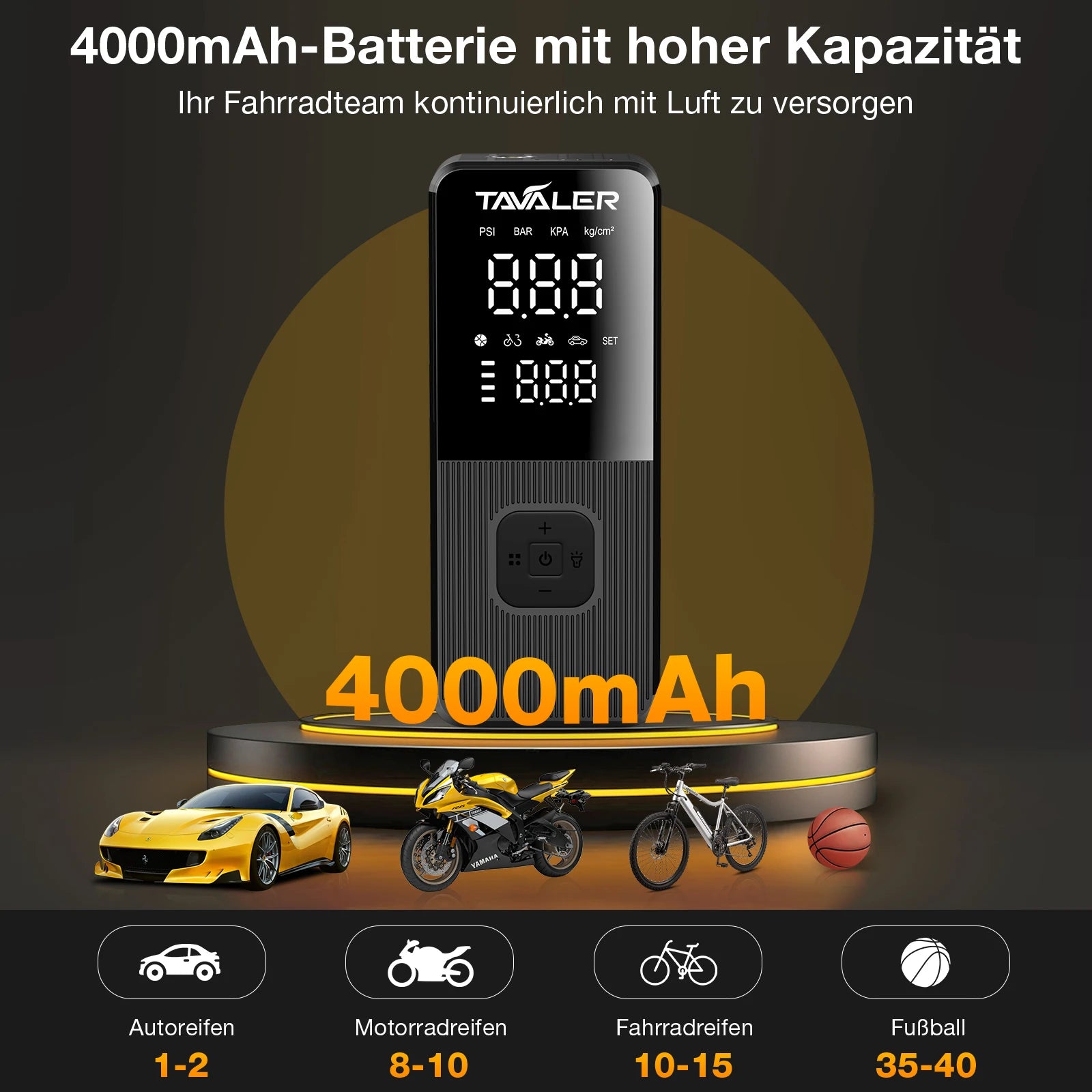 Air Compressor Air Pump For Car Portable Tyre Inflator Electric Motorcycle Pump Air Compressor For Car Motorcycles Bicycles