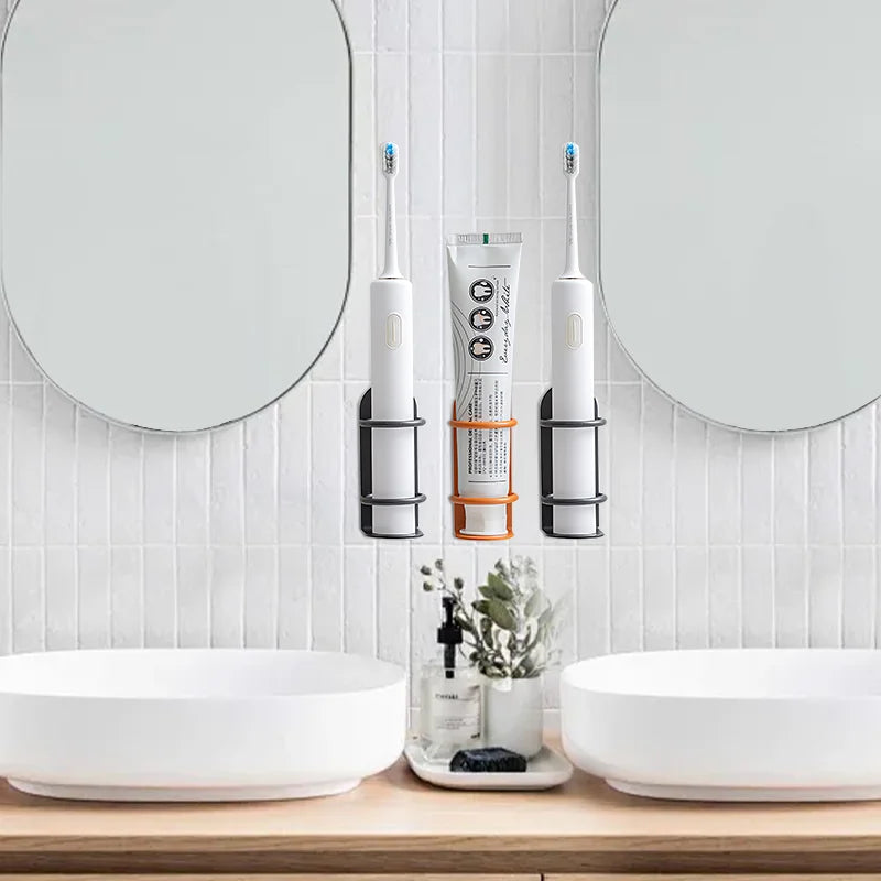Metal Toothbrush & Razor Holder
