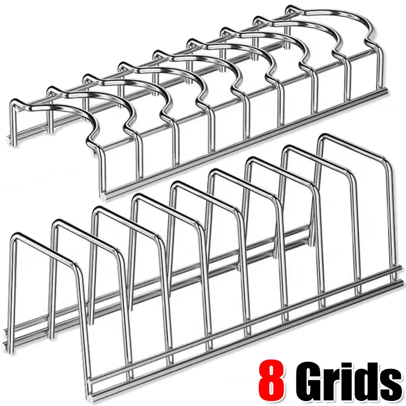 Compact Dish Drying Rack 1-Tier – Stainless Steel Bowl & Plate Drainer