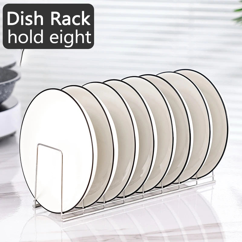 Compact Stainless Steel Dish Rack