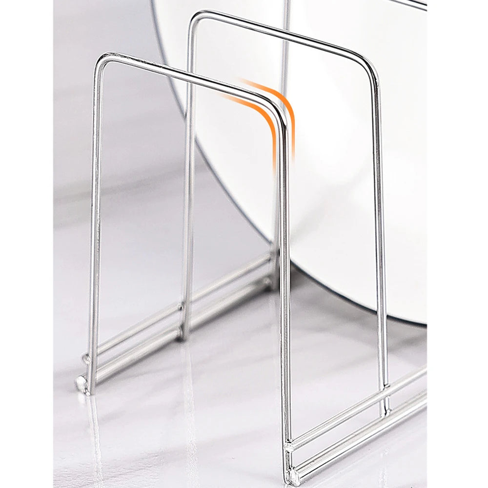 Compact Dish Drying Rack 1-Tier – Stainless Steel Bowl & Plate Drainer