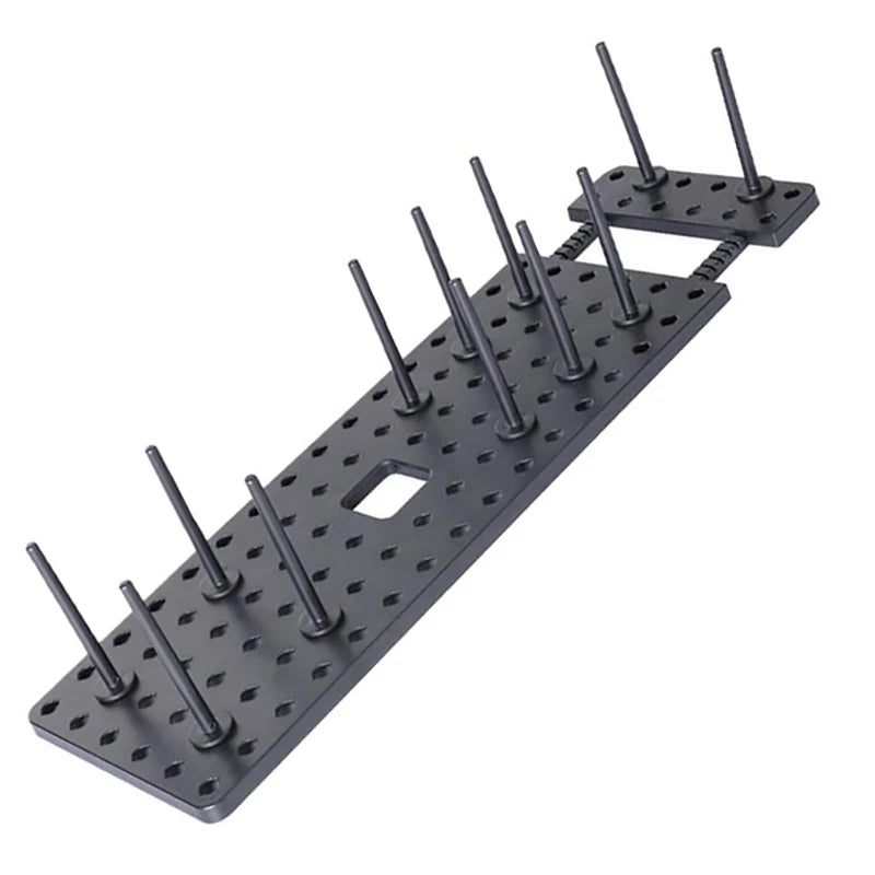 Kitchen Dish Drying Rack – Telescopic Adjustable Plate & Glass Holder